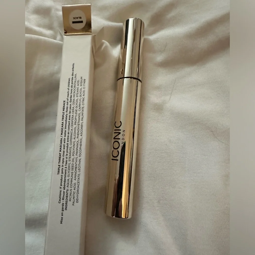 Iconic London‎ triple threat mascara- black